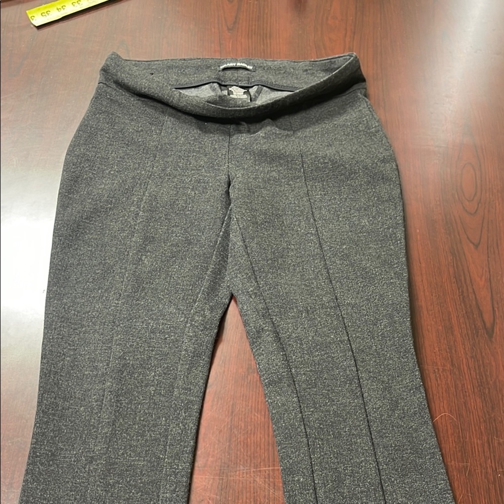 NWOT Dress Gray Ponte Knit Slim Dress Pants